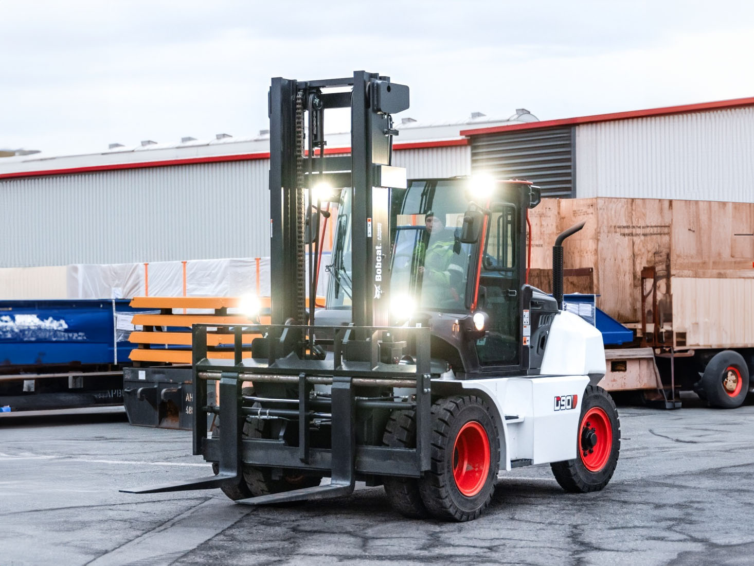 Bobcat forklift